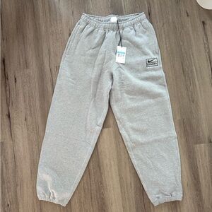Nike x Stussy Gray Sweatpants